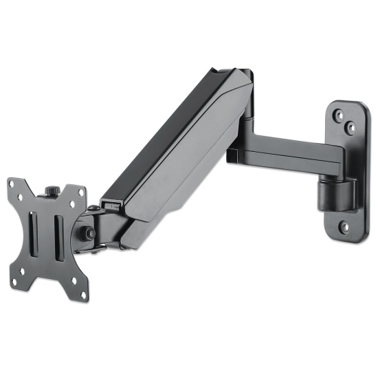 Manhattan TV & Monitor Mount, Wall, Spring Arm, 1 screen, Screen Sizes: 17-32