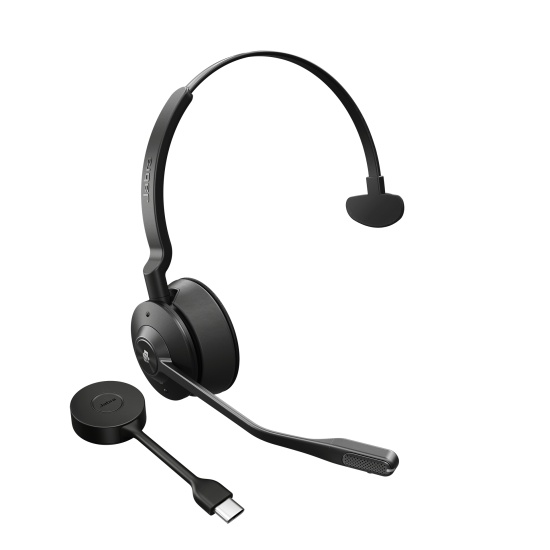 Jabra Engage 55 Headset Wireless Head-band Office/Call center Black, Titanium Image