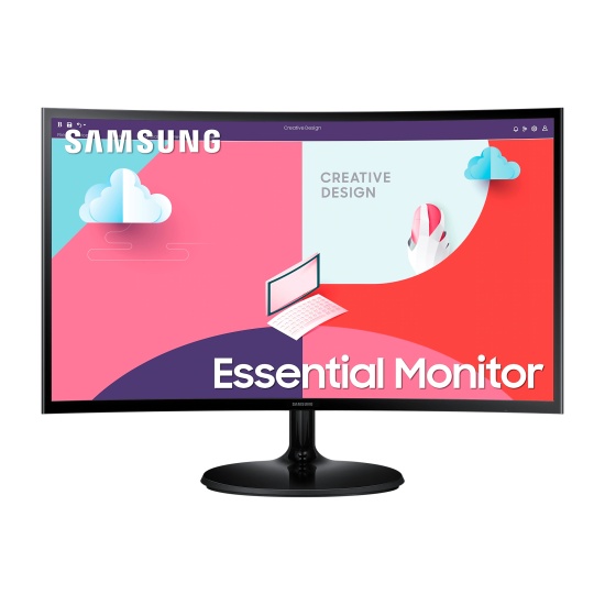 Samsung 24 INCH FULL HD CURVED MONITOR computer monitor 1920 x 1080 pixels LCD Image