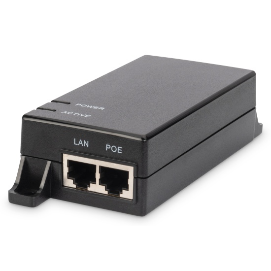 Digitus Gigabit Ethernet PoE Injector, 802.3af, 15,4 W Image