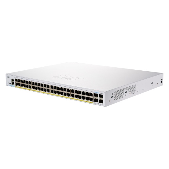 Cisco Business CBS350-48P-4X Managed Switch | 48 Port GE | PoE | 4x10G SFP+ | Limited Lifetime Protection (CBS350-48P-4X) Image