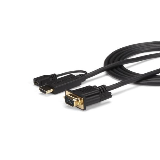 StarTech.com 3 ft HDMI to VGA Active Converter Cable - HDMI to VGA Adapter - 1920x1200 or 1080p Image