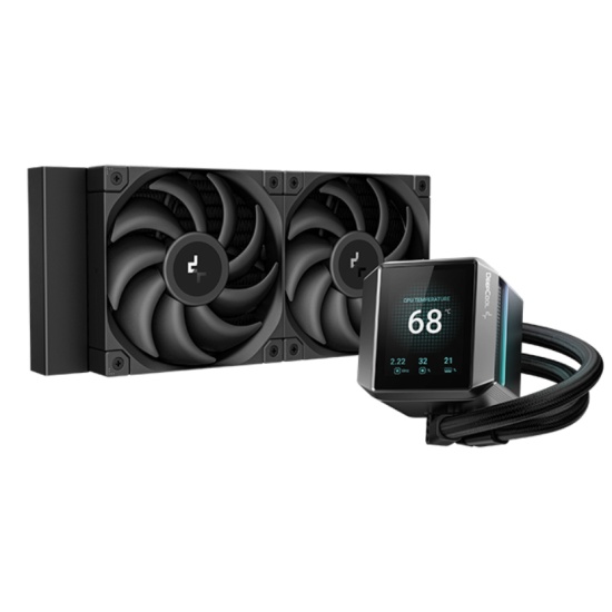 DeepCool MYSTIQUE 240 Processor All-in-one liquid cooler 12 cm Black 1 pc(s) Image