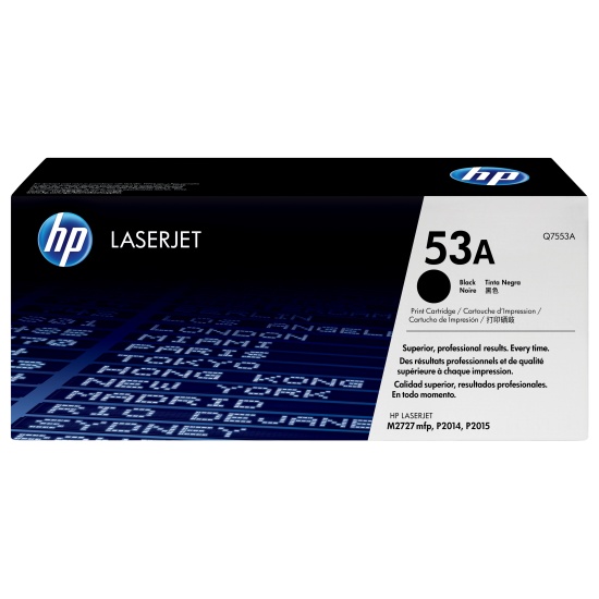 HP 53A Black Original LaserJet Toner Cartridge Image