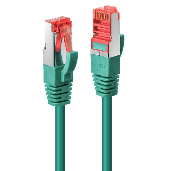 Lindy 2m Cat.6 S/FTP Cable, Green Image