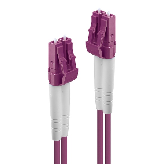 Lindy 10m LC-LC OM4 Fibre Patch Cable Image