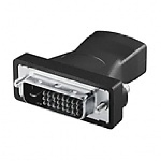 LogiLink HDMI to DVI Adapter HDMI 19-pin female DVI-D (24+1) male Black Image