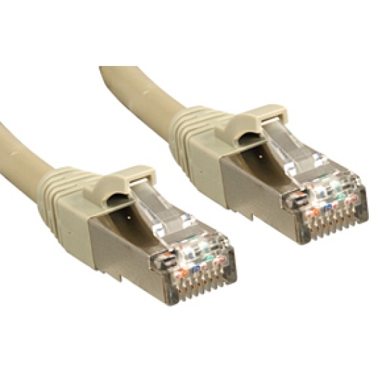 Lindy Cat.6 SSTP/S/FTP PIMF Premium Patch Cable 3m networking cable Beige Image