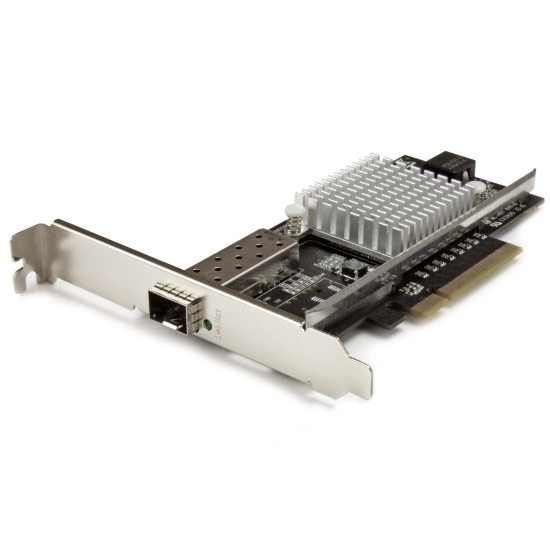 StarTech.com 1-Port 10G Open SFP+ Network Card - PCIe - Intel Chip - MM/SM Image