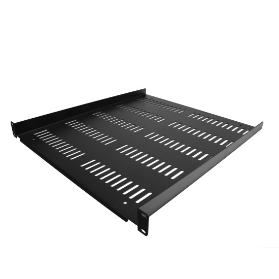 StarTech.com 1U Server Rack Shelf - Universal Vented Rack Mount Cantilever Tray for 19