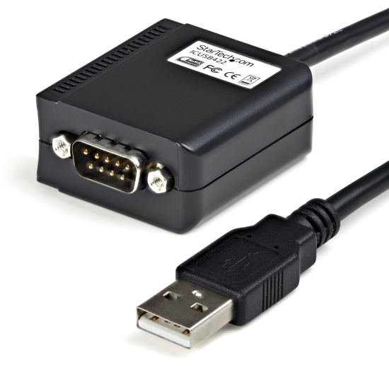 StarTech.com 6 ft Professional RS422/485 USB Serial Cable Adapter w/ COM Retention Image