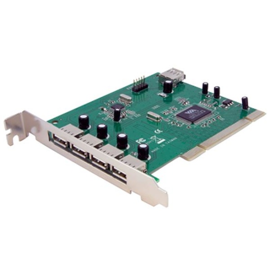 StarTech.com 7 Port PCI USB Card Adapter Image