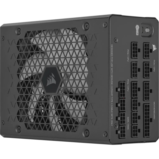 Corsair HX1200i power supply unit 1200 W 24-pin ATX ATX Black Image