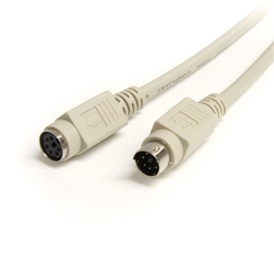 StarTech.com 6 ft PS/2 Keyboard or Mouse Extension Cable - M/F Image