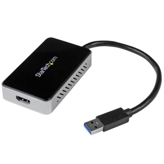 StarTech.com USB 3.0 to HDMI Adapter with 1-Port USB Hub – 1920x1200 Image