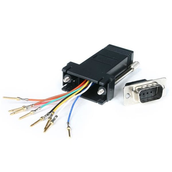 StarTech.com DB9 to RJ45 Modular Adapter - M/F Image