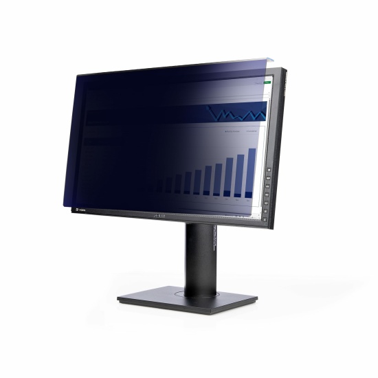 StarTech.com 27-inch 16:9 Computer Monitor Privacy Screen, Hanging Acrylic Filter, Quick-Install Security Shield, Monitor Screen Protector, +/- 30 Deg. View, Glossy Image