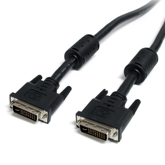 StarTech.com 15 ft DVI-I Dual Link Digital Analog Monitor Cable M/M Image