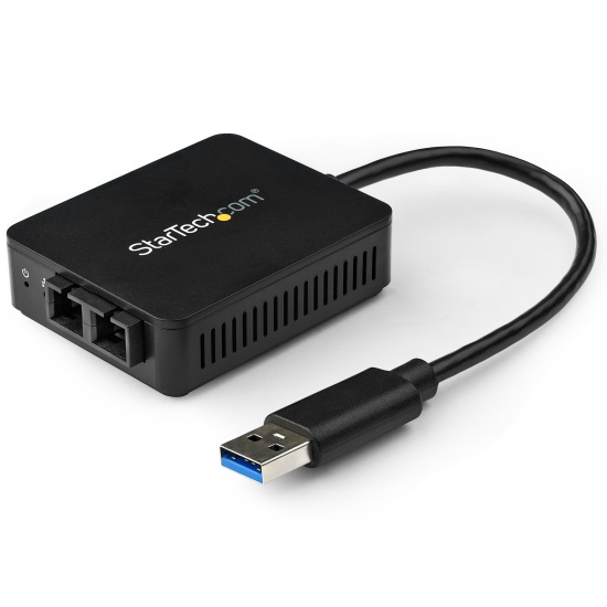 StarTech.com USB 3.0 to Fiber Optic Converter - 1000Base-SX SC Image