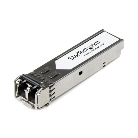 StarTech.com Extreme Networks 10051 Compatible SFP Module - 1000BASE-SX - 1GbE Multimode Fiber MMF Optic Transceiver - 1GE Gigabit Ethernet SFP - LC 550m - 850nm - DDM Image