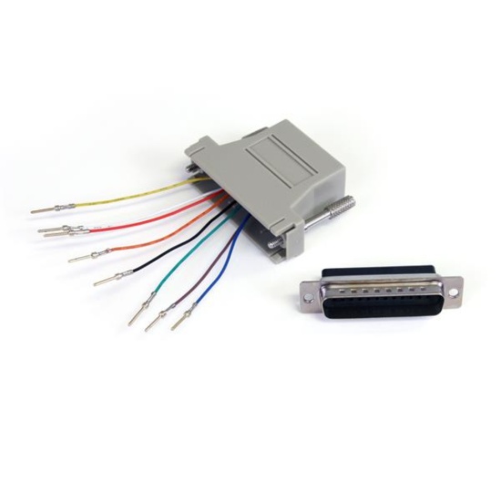 StarTech.com DB25 to RJ45 Modular Adapter - M/F Image