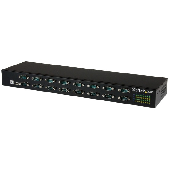 StarTech.com 16-Port USB-to-Serial Adapter Hub Image