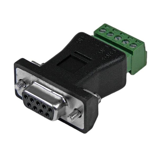 StarTech.com RS422 RS485 Serial DB9 to Terminal Block Adapter Image