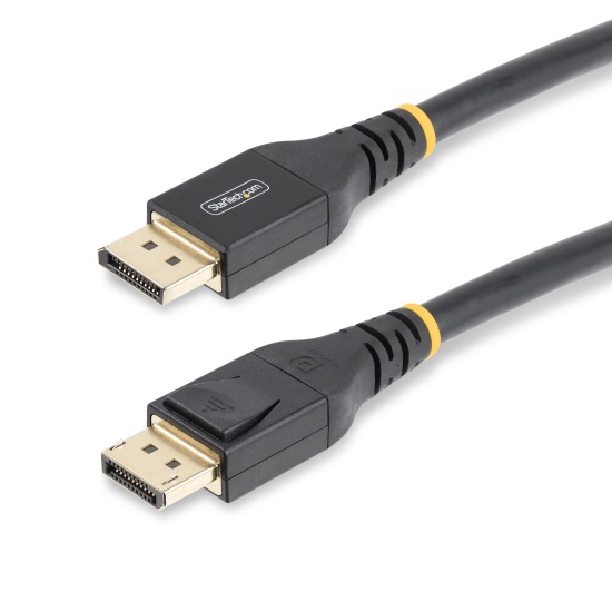 StarTech.com 33ft (10m) VESA-Certified Active DisplayPort 1.4 Cable, DP8K DisplayPort Cable w/HBR3, HDR10, MST, DSC 1.2, HDCP 2.2, 8K 60Hz, 4K 120Hz - DP 1.4 Cable M/M Image