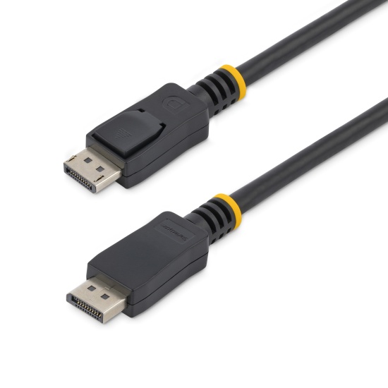 StarTech.com 7m (23ft) DisplayPort Cable - 2560 x 1440p - DisplayPort to DisplayPort Cable - DP to DP Cable for Monitor - DP Video/Display Cord - Latching DP Connectors - HDCP & DPCP Image