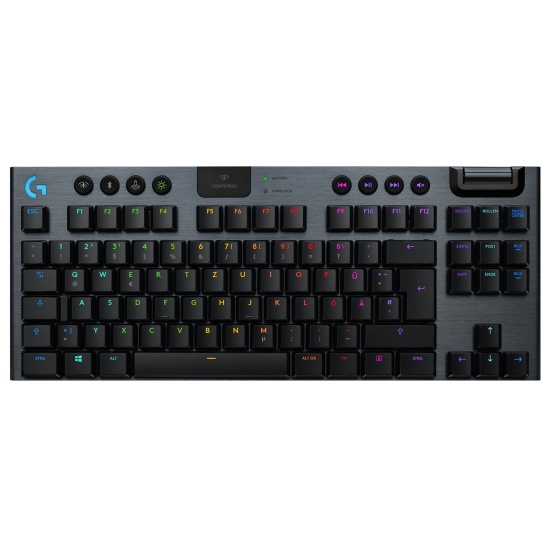 Logitech G G915 TKL Tenkeyless LIGHTSPEED Wireless RGB Mechanical Gaming Keyboard - GL Tactile Image