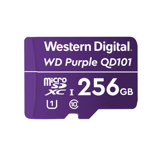 Western Digital WD Purple SC QD101 256 GB MicroSDXC Class 10 Image