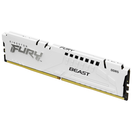 Kingston Technology FURY Beast 16GB 6000MT/s DDR5 CL36 DIMM White EXPO Image