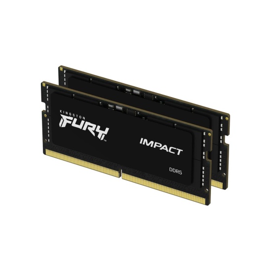 Kingston Technology FURY 32GB 6400MT/s DDR5 CL38 SODIMM (Kit of 2) Impact XMP Image