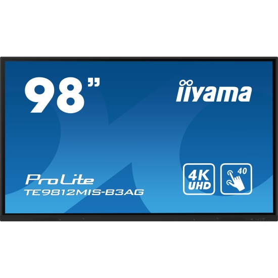 iiyama TE9812MIS-B3AG Signage Display Kiosk design 2.49 m (98