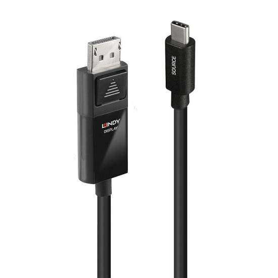 Lindy 1m USB Type C to DP 8K60 Adapter Cable Image