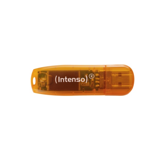 Intenso Rainbow Line USB flash drive 64 GB USB Type-A 2.0 Orange Image