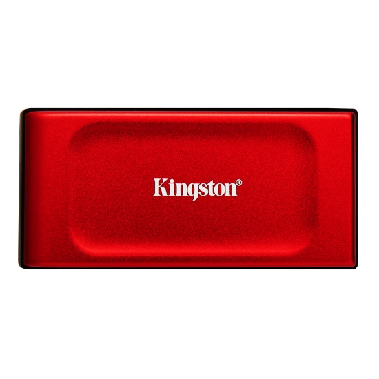 Kingston Technology 1TB XS1000 Red External USB 3.2 Gen 2 Portable Solid State Drive Image