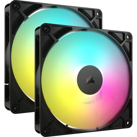 Corsair RS140 ARGB Computer case Fan 14 cm Black 2 pc(s) Image