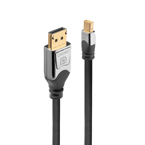 Lindy 0.5m CROMO Mini DisplayPort to DisplayPort Cable Image