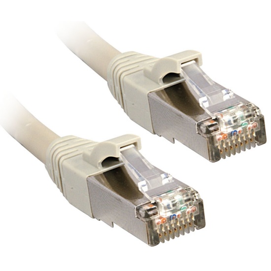 Lindy 0.5m Cat6 F/UTP networking cable Grey F/UTP (FTP) Image