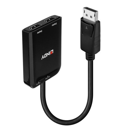 Lindy DisplayPort to 2 Port HDMI MST Hub Image