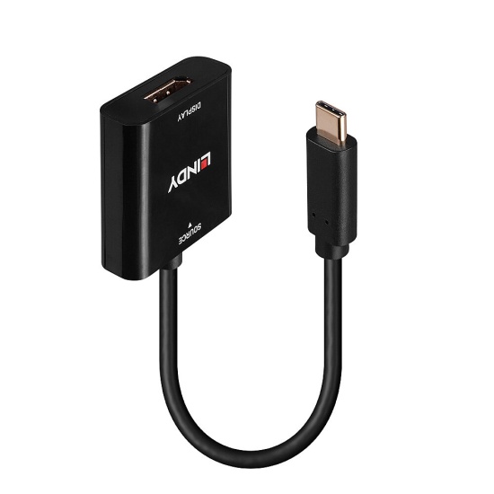 Lindy USB Type C to DisplayPort 4K144 Converter Image