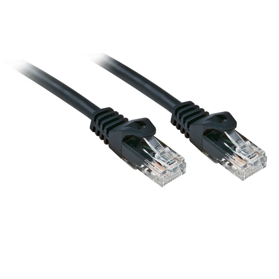 Lindy Rj45/Rj45 Cat6 1m networking cable Black U/UTP (UTP) Image