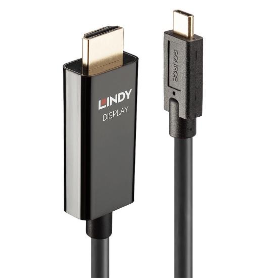 Lindy 5m USB Type C to HDMI 4K60 Adapter Cable with HDR Image