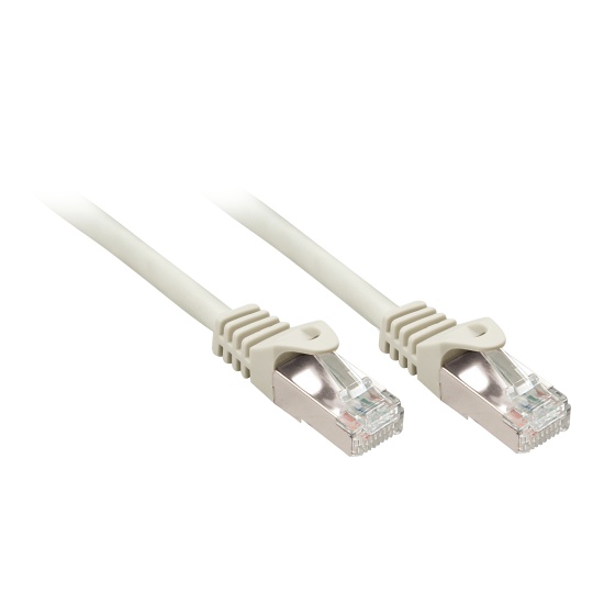 Lindy 48391 networking cable Grey 1 m Cat5e F/UTP (FTP) Image