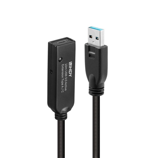 Lindy 10m USB 3.0 Active Extension Type A to C Image