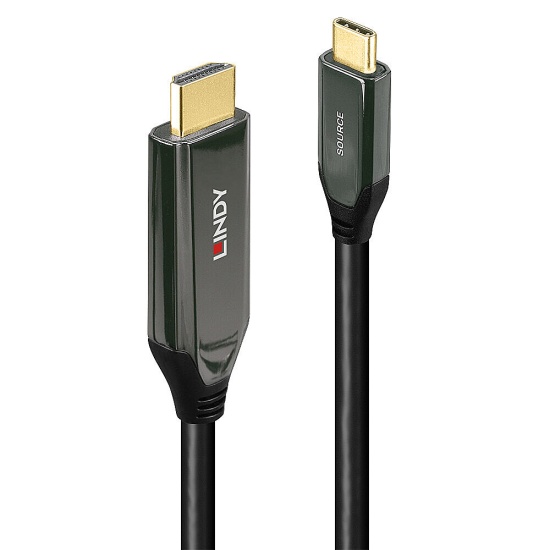 Lindy 2m USB Type C to HDMI 8K60 Adapter Cable Image