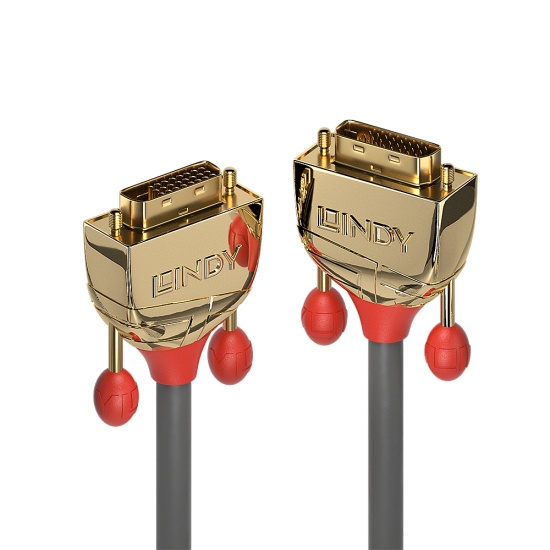 Lindy 3m DVI-D Dual Link Cable, Gold Line Image