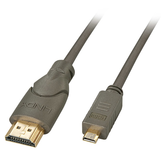 Lindy 0.5m High Speed Micro HDMI to HDMI Cable Image