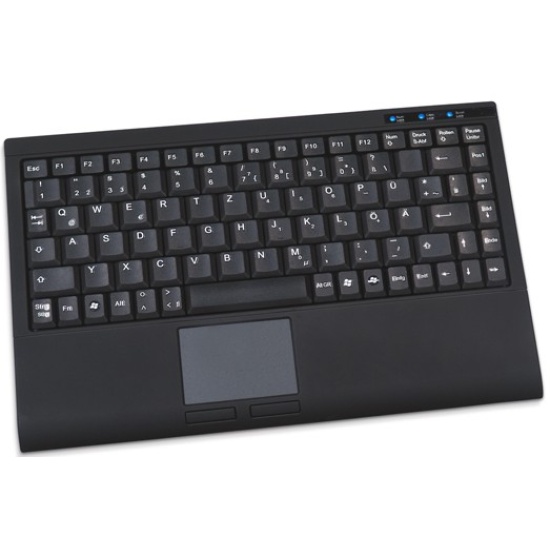 KeySonic ACK-540U+ (DE) keyboard USB QWERTZ Black Image